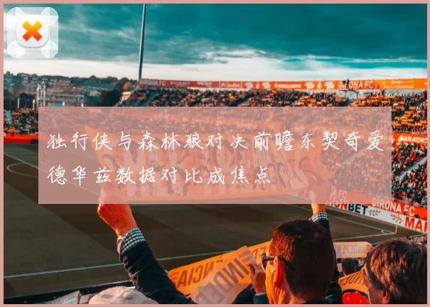 独行侠与森林狼对决前瞻东契奇爱德华兹数据对比成焦点