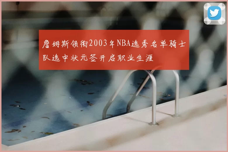 詹姆斯领衔2003年NBA选秀名单骑士队选中状元签开启职业生涯